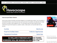 Tablet Screenshot of havocscope.com